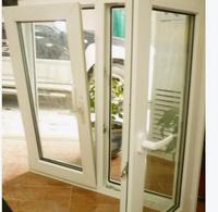 Fenêtre à battant et à basculer Prima à rupture de pont thermique en PVC, double vitrage insonorisé pour maison résidentielle