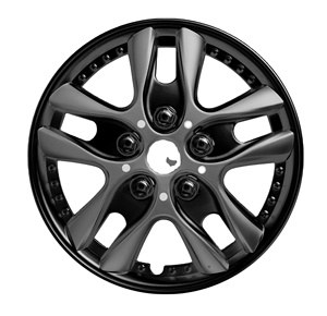 Couverture de roue de mode fiable PP ou ABS combinaison de plusieurs couleurs pour le choix 13 ''14'' 15 ''<span class=keywords><strong>5</strong></span> écrous enjoliveurs de direction - Product Image 1