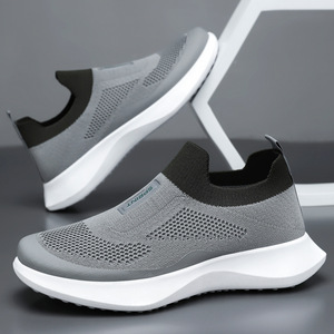 Chaussures décontractées pour homme, respirantes, à enfiler, style papa, grande <span class=keywords><strong>taille</strong></span>, semelle souple, chaussures <span class=keywords><strong>de</strong></span> marche pour couple - Product Image 4