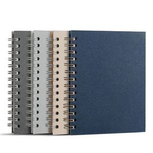 B5 A5 A6 Spiral Kraft Paper Cover Notebook China Manufacturer Custom Printing <b>Planner</b> Dairy - Product Image 2