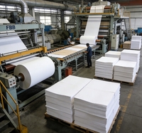 FBB GC2 High Whiteness Paperboard 150-400gsm Packaging Jumbo Roll Paper