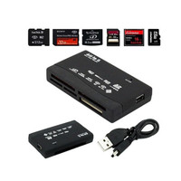 Lecteur de cartes multi-fonctions USB 2.0 6 en 1 pour cartes mémoire SD MS, externe pour ordinateur portable, tablette, Idino USB