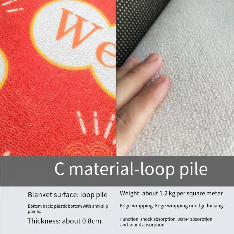 C Matériel Velours de boucle