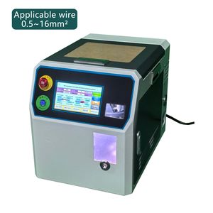 Pince à sertir fiable pour bornes de câbles avec alarmes de détection, fonctionnement sécurisé, spécifications pour fils de 0,5 à 16 mm, capacité de production de 3,2 s/pièce - Product Image 6