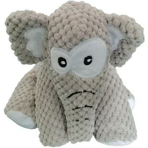 Juguete de Peluche para Perro con Forma de Elefante, Gris, Interactivo, con Sonido, para Masticar, Tamaño Mediano, Diseño Adorable - Product Image 1