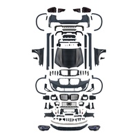 Nouveau kit carrosserie pour X3 (F25) - Mise à niveau vers le style X3M (F97) LCI |   Ensemble de feux antibrouillard et de feux arrière pour pare-chocs avant et arrière