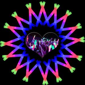 แท่งโฟมเรืองแสงไฟ LED พร้อมโหมดการเปลี่ยน3โหมดสำหรับงานเลี้ยงงานแต่งงาน - Product Image 4