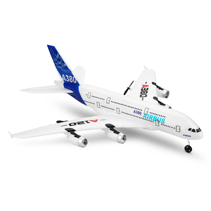 Hélicoptère télécommandé 2,4G, avion en mousse EPP durable, avion RC, avion à aile fixe RTF, modèle <span class=keywords><strong>Airbus</strong></span> <span class=keywords><strong>A380</strong></span> pour débutants, <span class=keywords><strong>jouet</strong></span> - Product Image 3