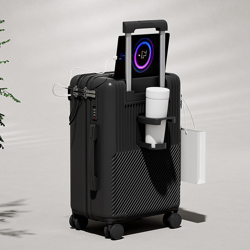 black (cup holder + usb)