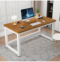 Bureau d'ordinateur pour le personnel de bureau, mobilier de bureau, table d'étude pour étudiants et adultes