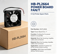 Carte d'alimentation HB-PL2664 avec ventilateur pour imprimante T&H Cij - Pièces détachées