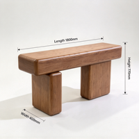 Table de présentation longue en bois massif pour hall d'entrée, comptoir d'exposition d'échantillons pour club d'affaires, personnalisation de mobilier de présentation pour toute la surface du magasin
