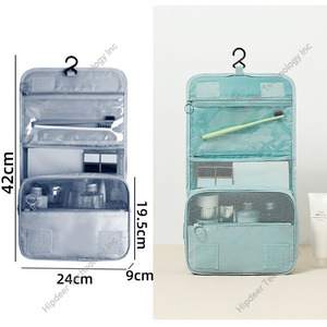 Juego de organizador de viaje 7 en 1 de poliéster, organizador de equipaje de viaje portátil ligero, juego de bolsa de viaje en cubo - Product Image 5