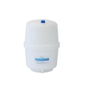 Tanque de almacenamiento de agua de 3,2G, tanque de presión ro de plástico de 3,2 galones para sistema de filtro de agua de ósmosis inversa para el hogar