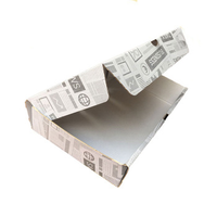 Boîte en papier jetable personnalisée pour poissons et Chips, boîte d'emballage imprimée pour poissons et Chips, boîte à emporter pour aliments rapides, poulet frit emballé