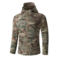 Vente en gros Tenue d'assaut tactique 3 en 1 pour hommes Veste tactique de camouflage extérieur à coque souple pour équipement de défense personnelle