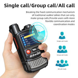 Binqi BQ-200A 4G LTE Handheld Walkie Talkie PoC Radio Transceiver mit großer Reichweite Clear Loud Sound <span class=keywords><strong>Intercom</strong></span> 5000km Kommunikation - Product Image 3