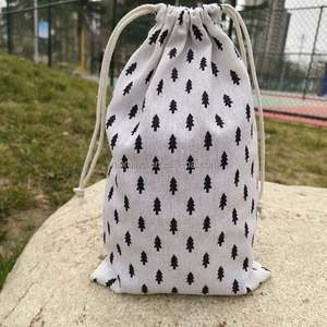Sac en toile de coton bio avec cordon de serrage, petit sac à poussière, personnalisé avec logo, pour bijoux, chaussures, cadeaux, promotion - Product Image 4