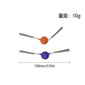 Brosses latérales pour robot aspirateur Narwal J5 J5X Xiaoyao O01Max, réutilisables, en plastique, pour usage domestique, 51-100 m² - Product Image 4