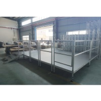 Plateforme de Scène Portable Professionnelle à Montage Rapide, Pieds en Alliage d'Aluminium, Sans Électricité Requise, Certifiée CE, RK RK-ASP4X8I, Église