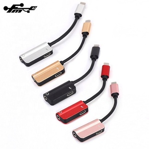 2 Trong 1 AUX Adapter Hỗ Trợ Sạc Với Tai Nghe 3.5 Mm Splitter Adapter Âm Thanh - Product Image 6