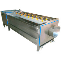 Multifunctionele Borstel Oranje Wortel Wasmachine Cactusvijg Fruit Groente Reinigingsmachine
