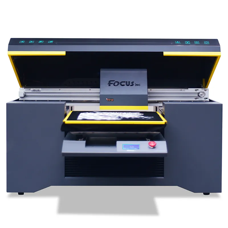 FOCUSINC A2 size 4720 print heads t-shirt printing machine white circulation system DTG printer