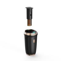 Nouveau produit Tersway, diffuseur d'arômes portable USB personnalisé, bouteille de 10 ml, diffuseur d'air pour voiture, lumière ambiante en forme de lune, diffuseur d'air pour voiture