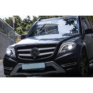 Faro delantero led para mercedes benz <span class=keywords><strong>Glk</strong></span> clase W204 <span class=keywords><strong>200</strong></span> 260 300, luz delantera con un toque de luz azul, para modelos 2013 a 2015 - Product Image 6
