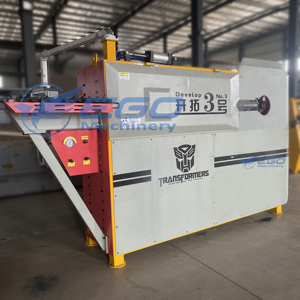 Máquina de Doblado de Barras de Acero CNC de Múltiples Ángulos, Interfaz Simple, Alta Eficiencia, Máquina de Doblado de Varillas - Product Image 2