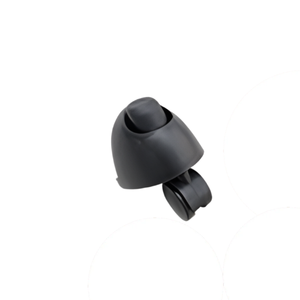 Roue pivotante de rechange pour aspirateur Tesmo, en caoutchouc PP, modèle TESMO-267, pour la collecte de poussière lors de l'installation par perçage - Product Image 1