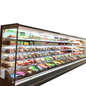 Topcool Nhà Máy Giá Siêu Thị Thiết Bị Làm Lạnh Multidecks Rau Quả Mở Hiển Thị Tủ Lạnh Làm Lạnh - Product Image 4