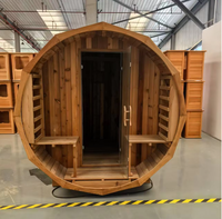 Poêle électrique panoramique en cèdre rouge finlandais pour sauna, 4-8 personnes, 6 personnes, 9KW, vapeur sèche, écologique, contrôle infrarouge lointain