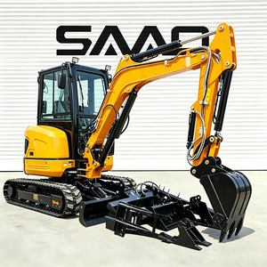 Mini Excavadora de Alto Rendimiento de 3.5 Toneladas, EPA 5, Excavadora de Orugas de 1 y 2 Toneladas, Excavadoras Pequeñas para Trabajos de Construcción - Product Image 2