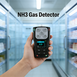 NH3 Ammoniak-Gasdetektor Handgehaltener Pumpen-Saugdiffusions-Analysator für Kühlhäuser und Kühlanlagen - Product Image 1