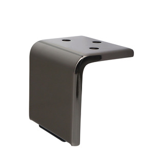 Kaki Furnitur Baja Tebal Modern |   Penyangga Tugas Berat untuk Sofa, Lemari <span class=keywords><strong>TV</strong></span> & Meja Kopi |   Motif Kayu & Finishing Logam - Product Image 1