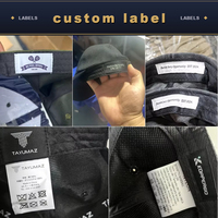 Groothandel Heren Dames Effen 5-Panel Petten Hoeden Geborduurde 100% Katoenen Hoeden Custom logo Baseball Petten