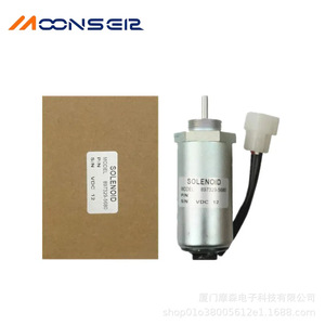 Válvula Solenoide Moons 897329-5680 12VDC para Encendido y Parada de Excavadora - Product Image 2