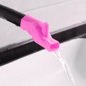 Silicone Faucet Extender Splash Proof Design Bathroom Shower Faucet Accessory Easy Installation - Product Image 3