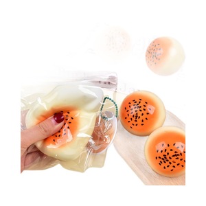 La misma diversión de amasar masa de yema de huevo de Xiaohongshu, masa de simulación maleable, antiestrés y de rebote lento para amasar. - Product Image 5
