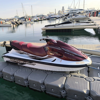 Dock pour bateau et jet ski en HDPE avec charnières
