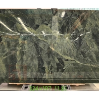 Fournisseur de pierres naturelles sur mesure, carrelage de sol en marbre vert de luxe, carrelage mural en marbre poli, dalle de jade Baida, dalle de marbre vert