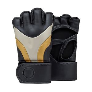 ถุงมือครึ่งนิ้วสำหรับ UFC MMA, ถุงมือครึ่งนิ้วออกแบบโลโก้ได้ตามต้องการ2025 - Product Image 1