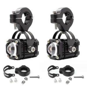 ไฟสปอร์ตไลท์มอเตอร์ไซค์ LED คุณภาพสูงจากโรงงาน ขายส่ง 12W 4000lm อะลูมิเนียม ไฟหน้าแบบสโตรบ 12V - Product Image 3