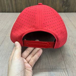 Wholesale Gorras Baseball Snapback <b>Caps</b> Hats 7 Panel <b>Flat</b> Brim Waterproof Patch Woven Label Customize Logo <b>Cap</b> For <b>Man</b> Woman - Product Image 5