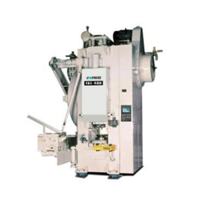 Presse à poinçonner Power Punch, <span class=keywords><strong>400</strong></span> <span class=keywords><strong>KN</strong></span>, 15 kW, 1 an de garantie PLC, capacité de 6500 kg, dimensions 120*60*250 mm, 560 mm CNC, bois - Product Image 1