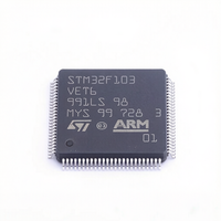 STM32F103VET6, Microcontrolador Nuevo en Caja, Paquete LQFP-100 (14x14), ARM Cortex-M3 MCU, 512 KB Flash, CPU de 72 MHz