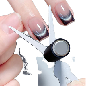 Kit de Imán Magnético Profesional de Doble Cabeza en Forma de <span class=keywords><strong>Y</strong></span> para Manicura Francesa Ojo de Gato, Herramienta Magnética de Alta Calidad, Marca Personalizada, Venta al por Mayor - Product Image 1