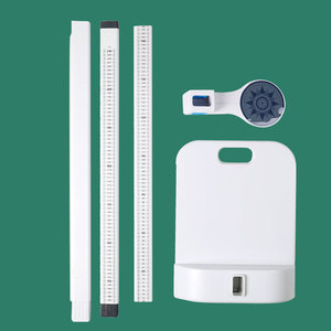 Timbangan Tinggi Badan Portable Plastik ABS Harga Pabrik 75.2 Inci/191cm Akurasi 1cm untuk Anak dan Dewasa - Product Image 3