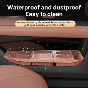 für UNI-V Car Center Untere Aufbewahrungsbox aus Silikon, wasserdicht, rutschfest, Armaturenbrett-Organizer, Innenzubehör - Product Image 5